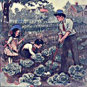 [Gutenberg 14859] • Daddy Takes Us to the Garden / The Daddy Series for Little Folks